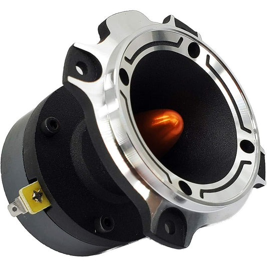 Pair of 2400W Heavy Duty Titanium Super Tweeter Loud Speakers, 4-Ohm Design for High-Fidelity Sound, Powerful Output for Enhanced Audio Performance, Durable Construction for Long-Lasting Use, Ideal for Car Audio Systems and P