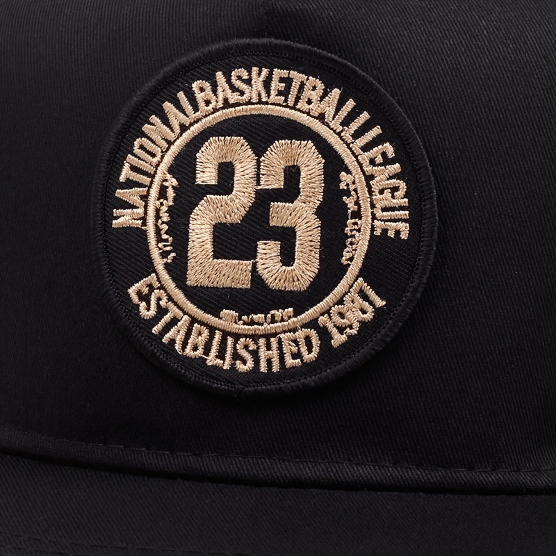 4pcs 23 Embroidered Streetwear Snapback Hats - Adjustable Lightweight Baseball Caps for Men & Women, Multi-Color Options, Perfect Holiday Gifts for Christmas, Thanksgiving, Halloween, New Year, Casual Streetwear, Giftready He