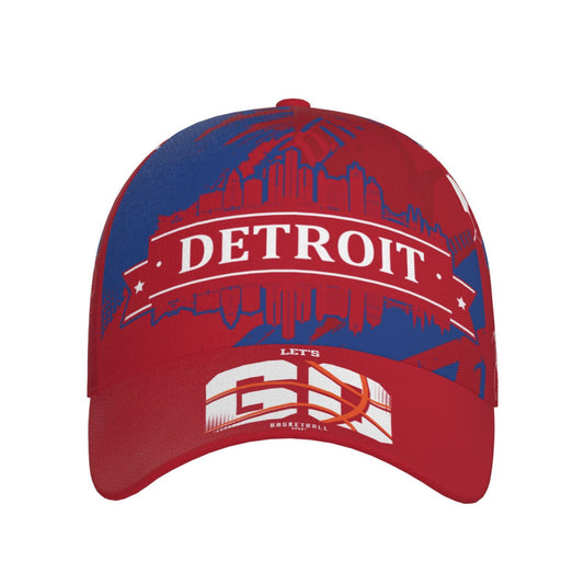 Adjustable Snapback Hat for Detroit State Basketball And Baseball, Perfect for Game Day Gifts for Fans of All Ages