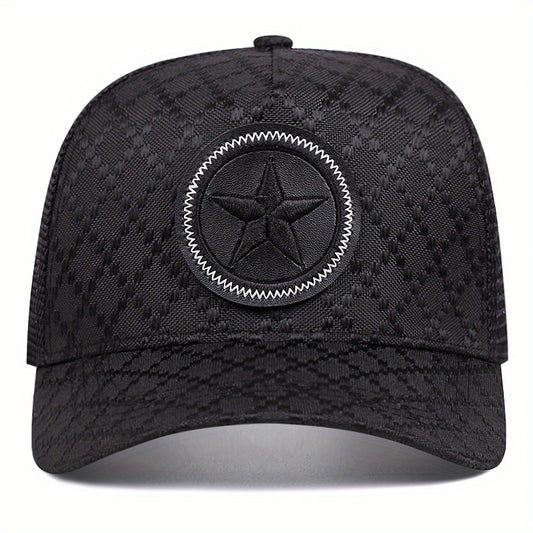 2025 new Men's outdoor sports baseball cap Flat top Cool Bill Hip Hop cap