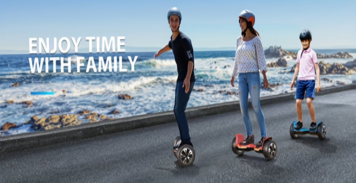 Warrior 8.5" All-Terrain Off-Road Electric Balance Scooter with LED Lights & Music Speakers | Perfect Gift for Teens, Families & Friends | Experience Thrilling Outdoor Adventures!, Electric Scooter for Women, Scooter for Men,