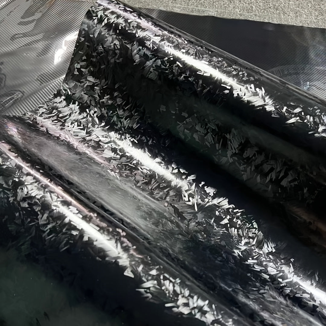 1pc Fit High Gloss Carbon Fiber Vinyl Wrap Film, Adhesive PVC And Motorcycle Body Styling Decal for Interior And Exterior Customization