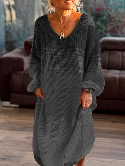 New Arrival Women's Urban Casual Color Block Dress