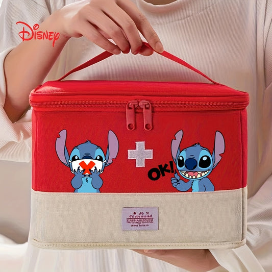 1pc Stitch First Aid Kit - Stitch & Stitch Characters, Stitch-Themed Emergency Kit with Stitch & Stitch Design, Stitch-Themed First Aid Box
