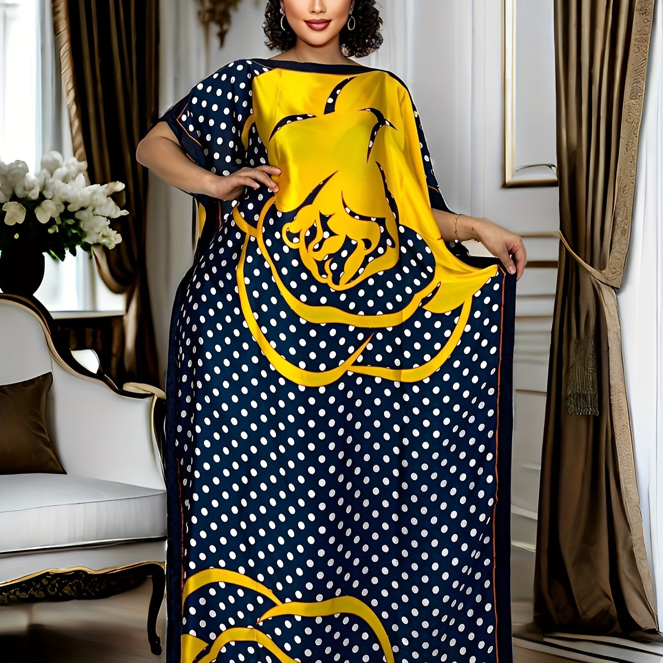 Middle Eastern Robe + Scarf
