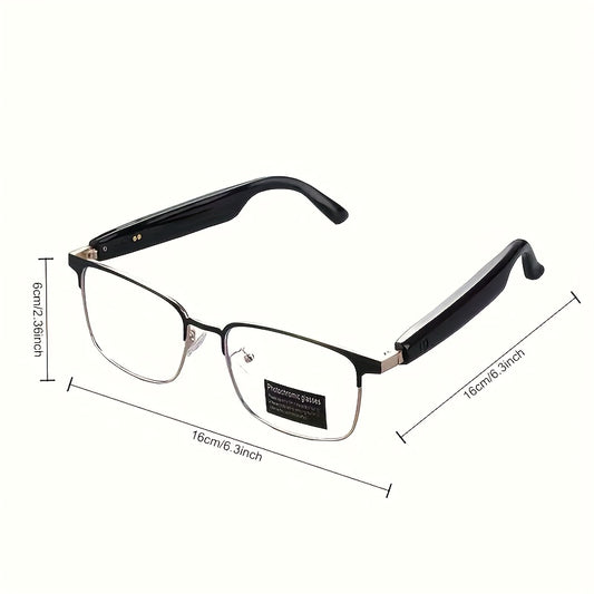 AI Smart Translation Glasses, Supporting 164 Languages, Polarized Lenses, Built-in Microphone Speaker, AI Voice Assistant, Compatible With IOS/Android, Suitable For Both Men And Women, Halloween Gifts