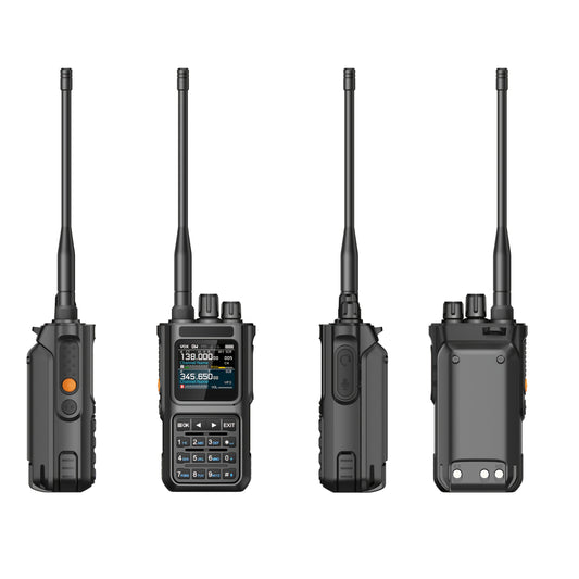 10W Multi-Band Receiving Long Range Walkie Talkies, USB-C Programming & Charng, 3000mAh Battery, Wireless Radio Replication