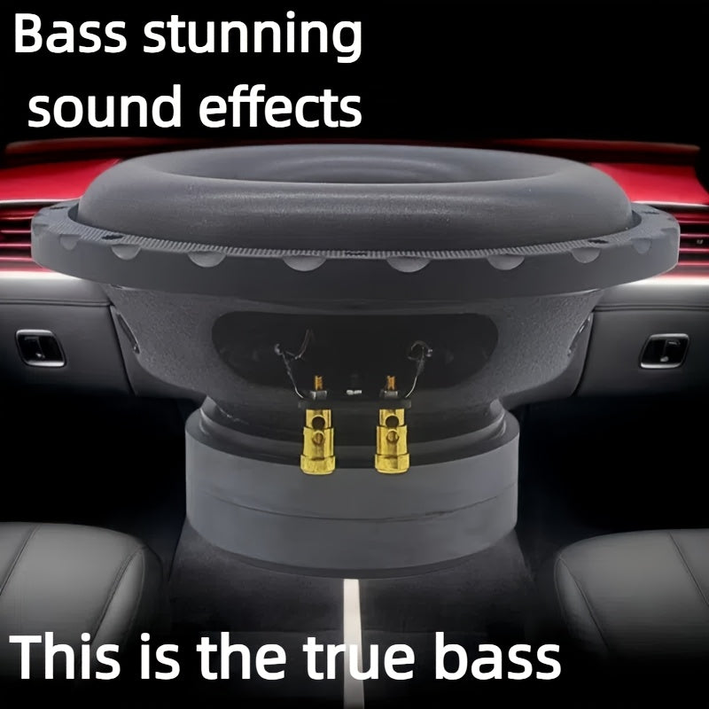 Ultra-Heavy Bass Speaker for Cars - High-Power Car Subwoofer - 8-inch/10-inch/12-inch - Perfect for Car Audio Upgrade - Dual Voice Coil, Single Voice Coil Options, Single Magnet or Dual Voice Coil