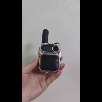 Global POC 10000 Miles Walkie-Talkies Ultra Long Distance International Intercom Unlimited Range PTT Walkie Talkie Multi- Functional Two Way Radios 2 Radios 2 Cards 2 Headphones Set