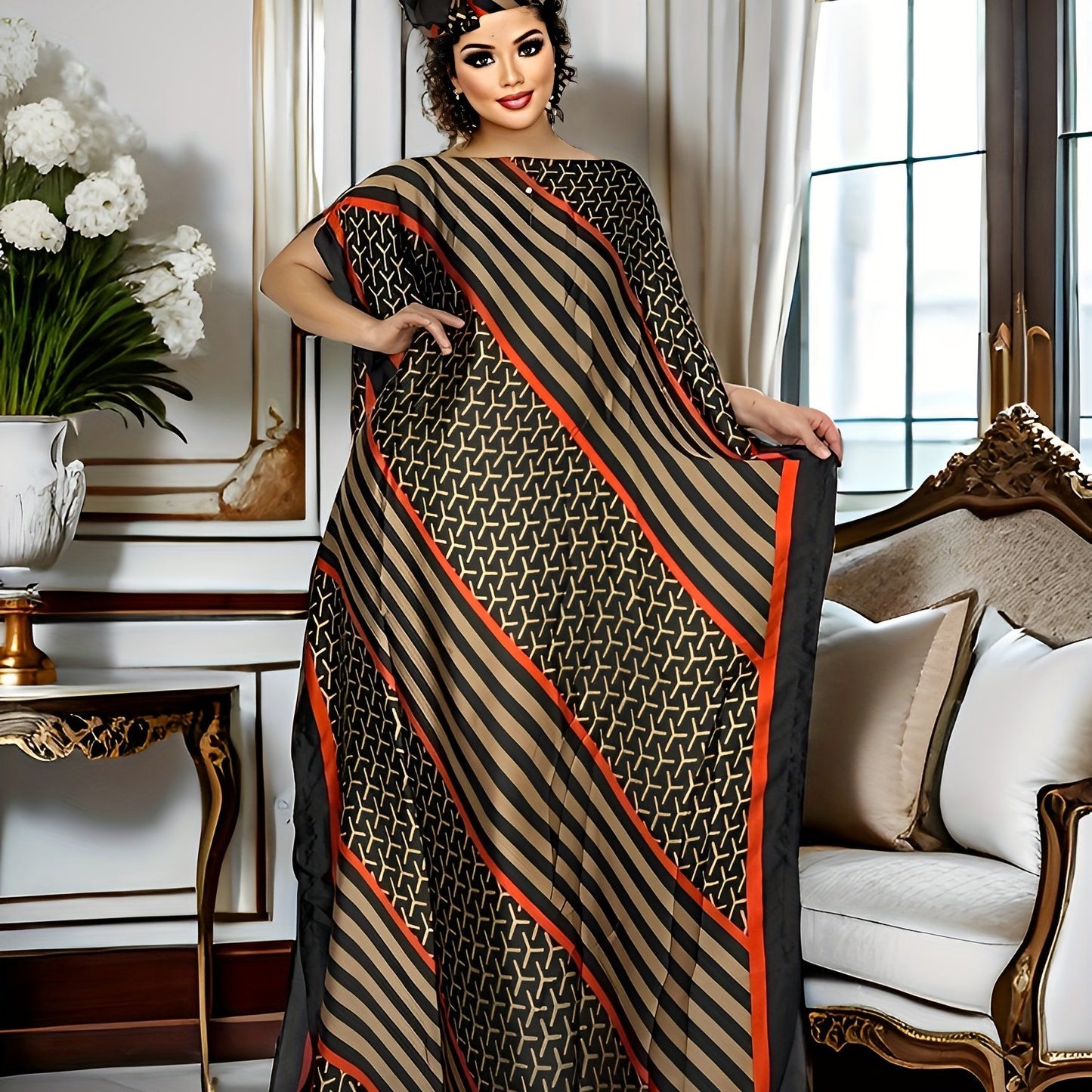 Middle Eastern Robe + Scarf