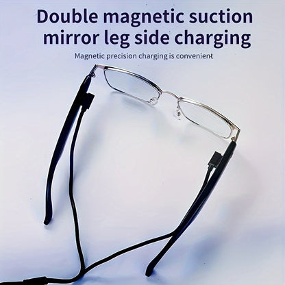 New Smart Glasses with Auto-dimming Lenses That Automatically Change Into Under Sunlight, Built-in Microphone And Speaker, HD Voice Call And HIFI Sound Quality, DrivingAnd Everyday Home Wear, Perfect for Holiday Gifts