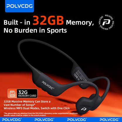 Newly Upgraded 2.0 X16 Wireless Bone Conduction Earphones Are Professional And Sweat Resistant, Providing Clear Communication with The Microphone. The Magnetic Charging Port Has a Long Lifespan And a Large Memory Wireless/Mp3