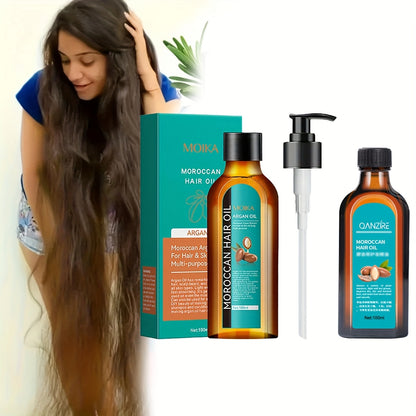[]Teen Girls Trendy Stuff][]halr Oil][hair Products]3.38oz Argan Oil Curly Hair Care Oil - Moisturizing Styling Care Plain Face | Brightening Increment, Suitable for All Hair Types | for Dry Hair (control Fluffy Lock Water)