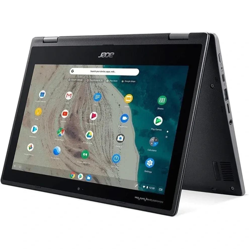 Refurbished Acer Chromebook R752T, 11.6" Touch Screen, 2 n 1, Intel Celeron, 4GB RAM, 32GB Storage, Chrome OS Laptop
