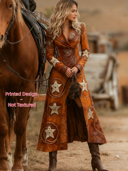 Elegant Long Skirt for Women with a Slim Fit And Print