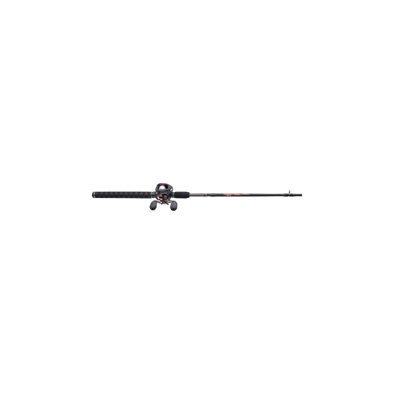 GX2 Low Profile Baitcast Reel & Heavy-Duty Fishing Rod Combo - Fast Action Heavy Power Casting System, Right-Hand Retrieve, Manual Non- Spinning Wheel Reel with Matching Rod for Bass, Pike, Trout, Salmon Fishing (Saltwater/R
