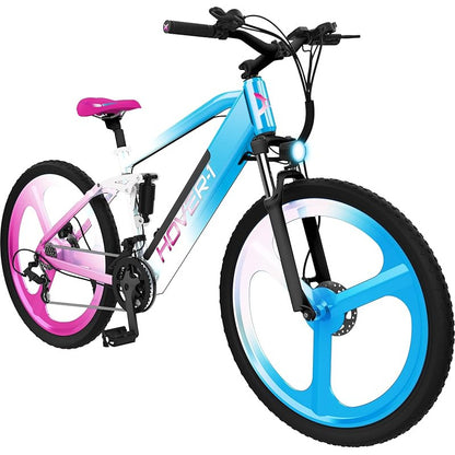 Hover-1 Instinct Electric Bike with 350W Motor, 18 mph Max Speed, 26” Tires, and 40 Miles of Range E Bike for Adults & Teens