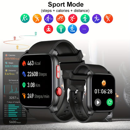Professional, Hand Washing, Swimming, Rainy Day Travel, 5.0 Wireless Calling, Answer and Make Calls Anytime, Anywhere. 300mAh Long Battery Life, Supports Multiple Languages, Tracks Fitness Data with Precision in Various Modes