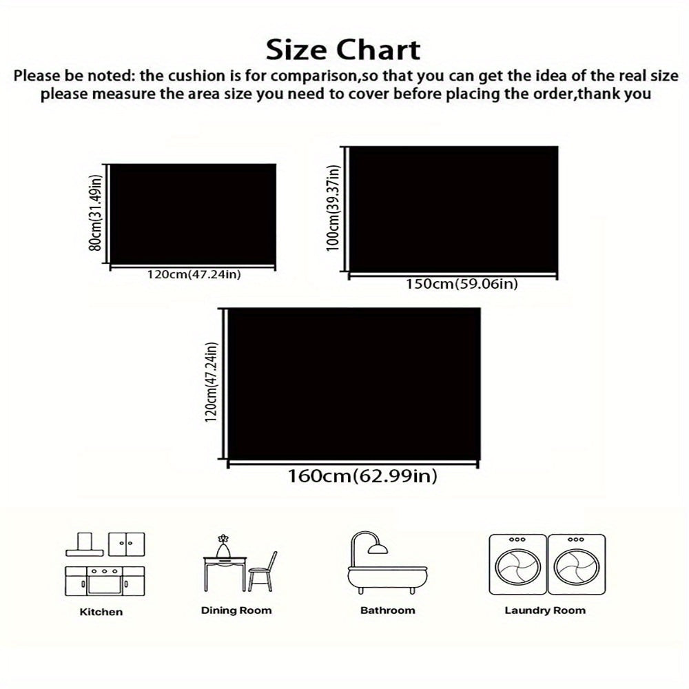 1pc African American Women Pattern Area Mat - Washable Polyester Fiber, Large Size for Living Room, Bedroom, Kitchen, Bathroom & Outdoor Decor, Stylish Home Accent, Halloween Decor | Artistic Area Mat | Machine Washable Mat,