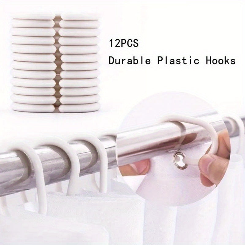 1pc/4pcs Winning ship pattern, Apartment bathroom, Shower Room shower curtain, hotel shower curtain set, with 12 hooks, bathroom mat, toilet seat mat and U-shaped mat, bathroom accessories, shower curtain set