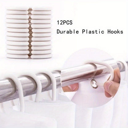 1pc/4pcs Winning ship pattern, Apartment bathroom, Shower Room shower curtain, hotel shower curtain set, with 12 hooks, bathroom mat, toilet seat mat and U-shaped mat, bathroom accessories, shower curtain set