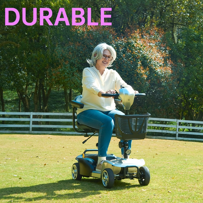 SAY YEAH Foldable Electric Scooter Has A 250W Motor, 12V/12.7Ah Battery, 15-16 Mile Range, And 5-7 Mph Top Speed. It Includes Puncture-proof Tires, Supports 270 Lbs, And Comes With A Charger And Phone Mount. Suitable For The