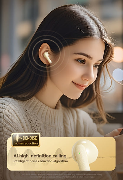 [Acer] 2025 new model back-to-school season TWS Wireless Headset Heavy Bass Stereo + Talking Noise Cancellation Ultra Long Lasting Sports Running In-Ear Low Latency Gaming Mode HIFI Audio Lightweight Touch Design Stylish Desi