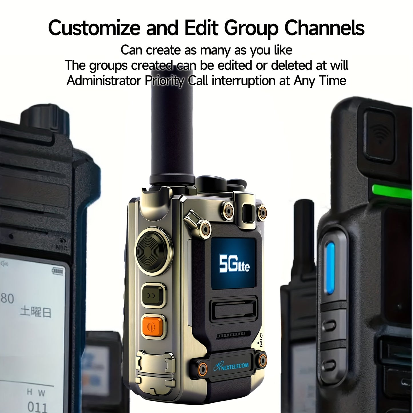 K300S Global Long Range Walkie Talkie Via Cellular Network Sim Card No Monthly Fee Us Coverage Truckers Construction Hotels Use Camping Hunting Adults Poc Two Way Radios Rechargeable