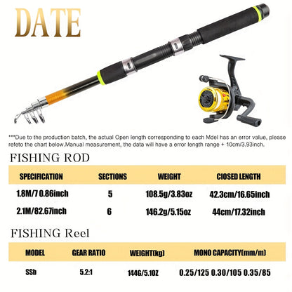 border sea rod road Asian rod full set of combination hard bait soft bait fishing wheel retractable fishing rod novice beginner suit full