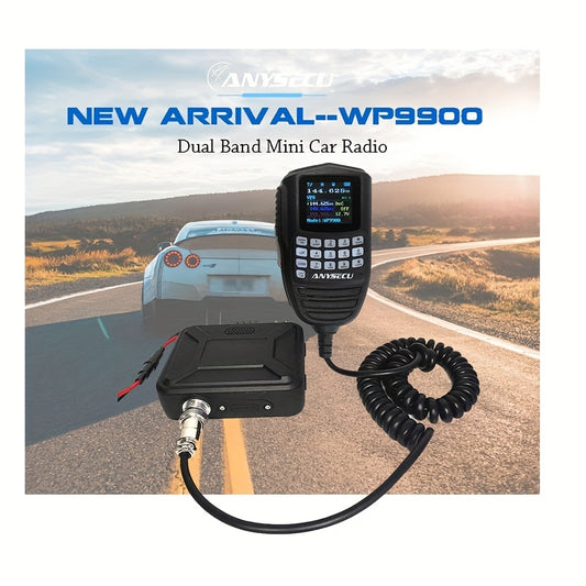 Mini Walkie Talkie WP-9900 Dual Band Trip Display/Standby 25w High Power Radio Support Chirp Program