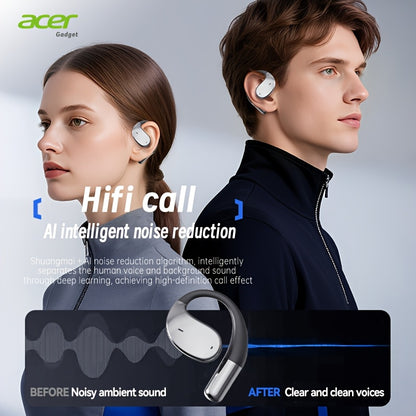 TWS Wireless Headphones with Noise Cancelling for Calls, Sports & Running In-Ear Design, Lightweight Touch Control, Long Battery Life, HIFI Sound, Compatible With Mobile Phones, Tablets, And Laptops With Charging Case