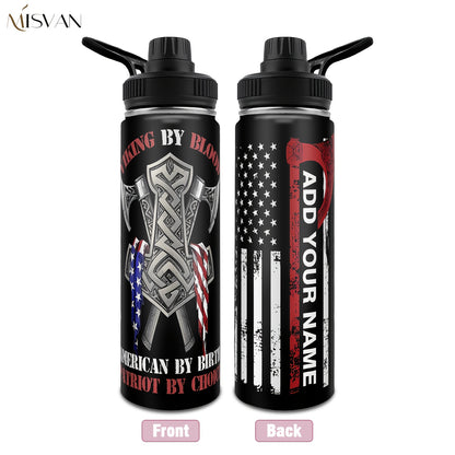 [Custom] 1pc, Beautiful and Personalized Print. 20oz, 22oz, 40oz Steel Insulated Bottle Cups with Lids. Drinkware for Summer and Winter. Outdoor Travel Sports Accessories. The Best Gift for Mother's Day, Father's Day, Other F