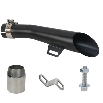 Motorcycle Exhaust Pipe 38-51mm, Suitable for Yamaha YZF R606-18 for HONDA Kawasaki for SUZUKI Off-road Vehicle 250ccHawk Street Bike 1.5-2.01" Entry Bicycle Exhaust Pipe Kit