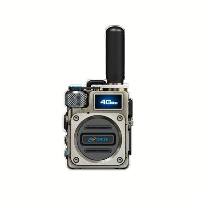 Global Long Distance Walkie Talkie Portable Two-Way Radio with Large Capacity Battery, Anti-Magnetic Noise Reduction Speaker, 2G/3G/4G/5G Dual Band Radio, No Monthly Fee