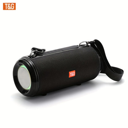 TG537 Portable Wireless Speaker - TWS Technology, Hands-Free Calling, TF Card & USB Playback - Works with Smartphones, Tablets, Tvs, Ideal for Camping, Travel, Mobile Accessories