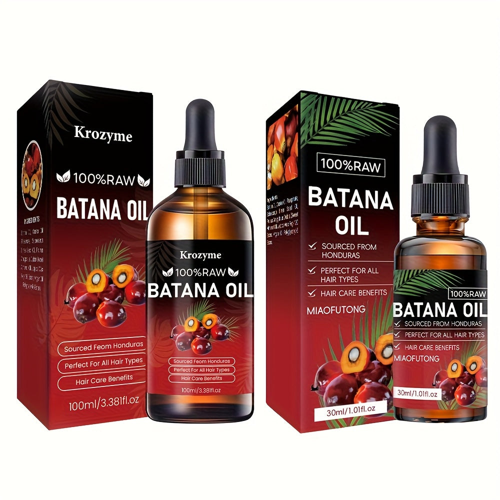 This Set of 2 Honduras Battana Hair Oil Nourishes Your Hair from The Roots to The Ends, Making It Stronger, Shinier, And Healthier. It Is Appropriate for All Hair Types