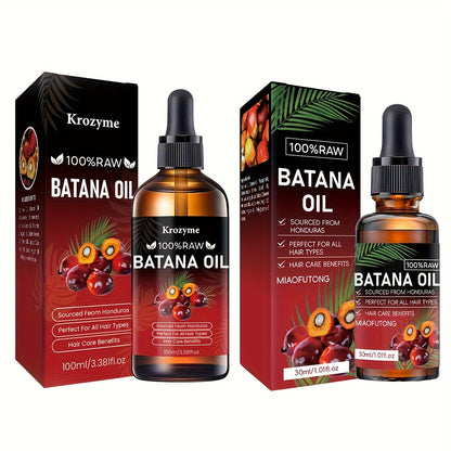 This Set of 2 Honduras Battana Hair Oil Nourishes Your Hair from The Roots to The Ends, Making It Stronger, Shinier, And Healthier. It Is Appropriate for All Hair Types