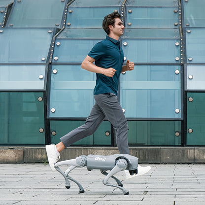 Unitree Go2 AI Robot Dog Smart Bionic Robot, Robot Pet, Home Automation, Modern Robot, Futuristic Design, Highquality Build, Durable Construction, Wireless Robot, Appcontrolled Robot