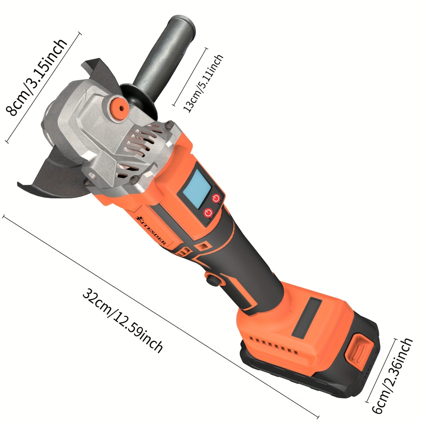 Angle Grinder 4-1/2 Inch Electric Grinder Tools 750W 6.5 Amp Metal Grinder, 11500 RPM, with Grinding, Auxiliary Handle, Christmas Gift, Shipped From Local Warehouse