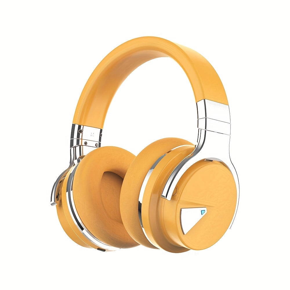 Active Noise Cancelling Wireless Headphones, 30H Playtime, with Microphone, Deep Bass, 30 Hours Playtime