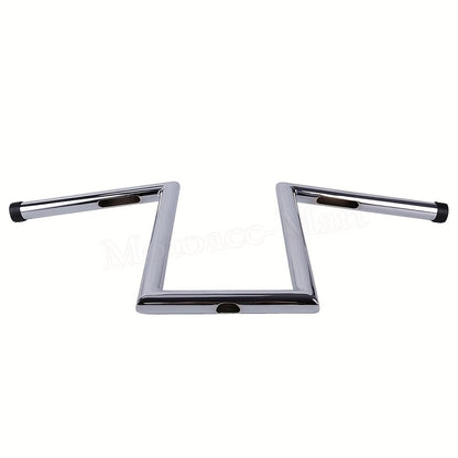 [Sportster Handlebars] Drag 10-1/2" Rise 1" Ape Hanger Z-Bar Handlebar  Sportster XL Dyna, Motorcycle Handlebars, Motorcycle Handlebars Straight, High Rise Handlebars For Motorcycle
