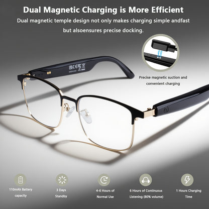 AI Smart Translation Glasses, Supporting 164 Languages, Polarized Lenses, Built-in Microphone Speaker, AI Voice Assistant, Compatible With IOS/Android, Suitable For Both Men And Women, Halloween Gifts