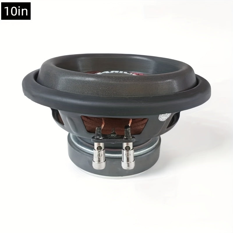 Ultra-Heavy Bass Speaker for Cars - High-Power Car Subwoofer - 8-inch/10-inch/12-inch - Perfect for Car Audio Upgrade - Dual Voice Coil, Single Voice Coil Options, Single Magnet or Dual Voice Coil