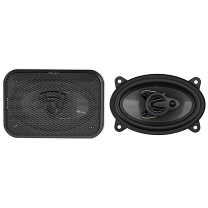 Pair 4x6" 3-Way Car Speakers, 500 Watts/70 Watts RMS, High-Performance Sound for Car Audio Systems, Durable and Reliable Design for Long-Lasting Use, Easy Installation for Upgrading Your Vehicle’s Audio System