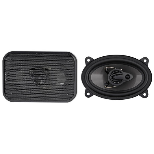 Pair 4x6" 3-Way Car Speakers, 500 Watts/70 Watts RMS, High-Performance Sound for Car Audio Systems, Durable and Reliable Design for Long-Lasting Use, Easy Installation for Upgrading Your Vehicle’s Audio System