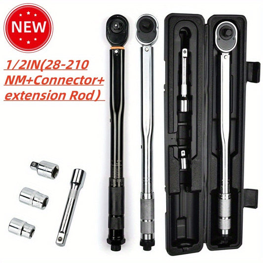 NEW Torque Preset Torque Wrench Multifunctional Multipurpose Torque Tool Kit for Mobile Phone Repair and Auto Repair, Portable Torque Wrench, Mobile Phone Repair Tool, Sleek Metallic Finish, Robust Construction