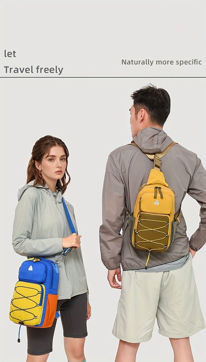Unisex Fashion Anti-Theft Crossbody Bag - Lightweight Oxford Material, Secure Zip Closure, Adjustable Strap, Perfect for Travel & Everyday Use, Crossbody Ba