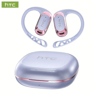 1pc HTC NE28 Open-Source OWS Translation Earbuds with 6.0 Low Latency, Wireless, USB Charging, Battery, 5W Power for Learning, Sports, Work, OWS Translation Earbuds, Learning Audio, Sleek Earbuds, Modern Design, Durable Earbu