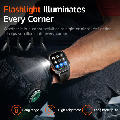 COIUSOR New 2.01-inch GPS Smart Watch, wireless call sync SMS alerts, GPS Positioning, Compass, Altitude, Air Pressure, 3D Dly Video Watch Face, 100+ sports modes Smartwatch for Fitness Tracking, for iPhone and Android mobile