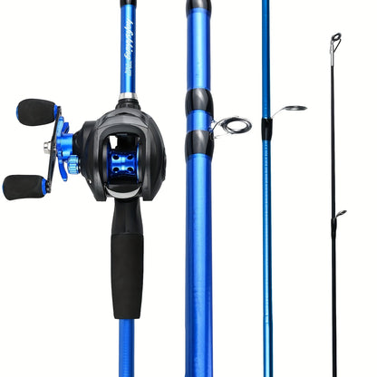 Carbon Fiber Fishing Rod Set with Casting Reel, 500m Nylon Line, Multi-Function Pliers & Bait - Lightweight & Durable for Freshwater & Saltwater Angling, Ideal for Outdoor Fishing, Fishing Gear|Modern Fishing Gear|Durable Fis